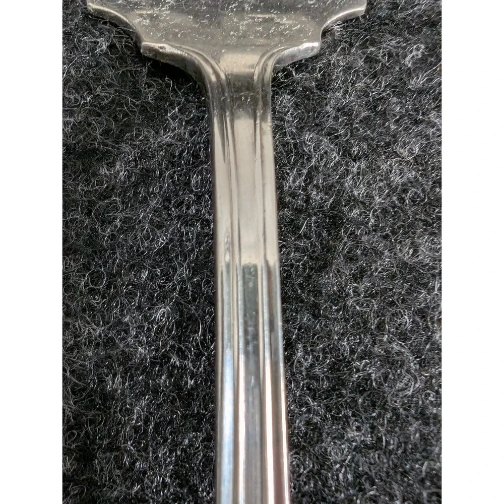 Durgin Gorham Fairfax Sterling Silver Serving Fork Monogram HML 1910 6 Inch 30g